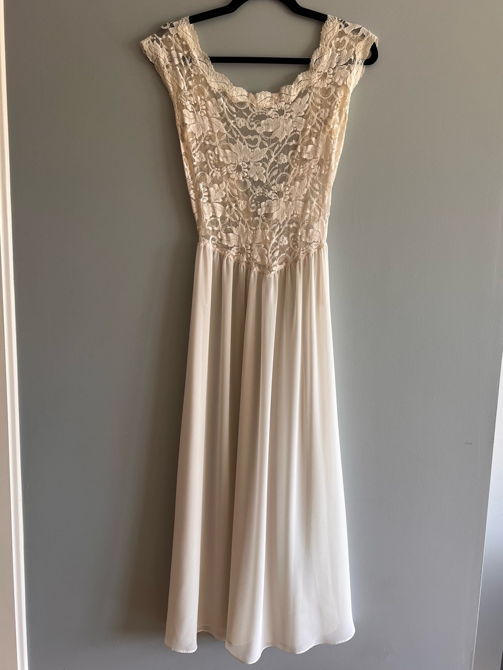 Vintage Victoria’s Secret Sheer Lace Dress
